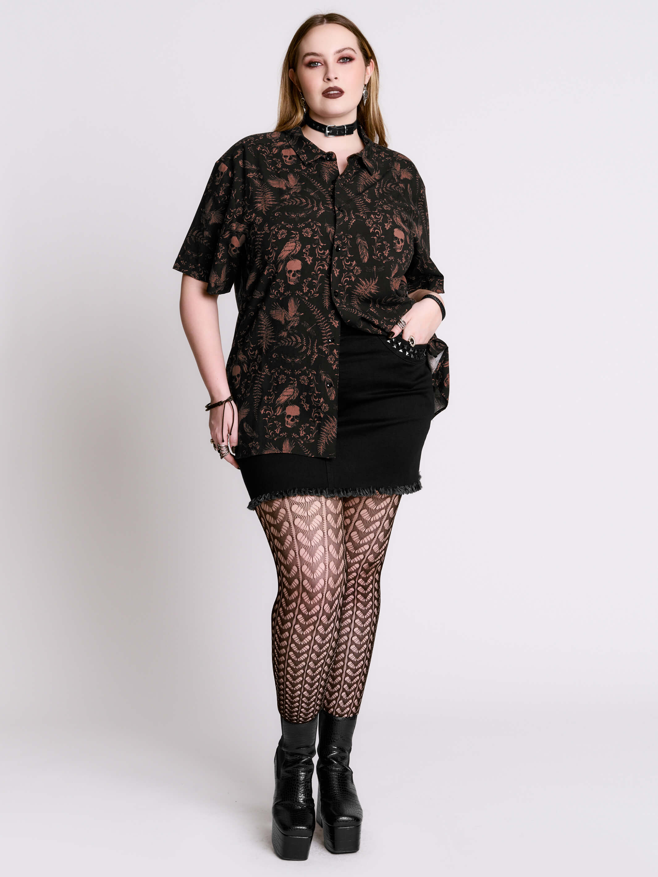 ANTIQUE SKULL SHIRT