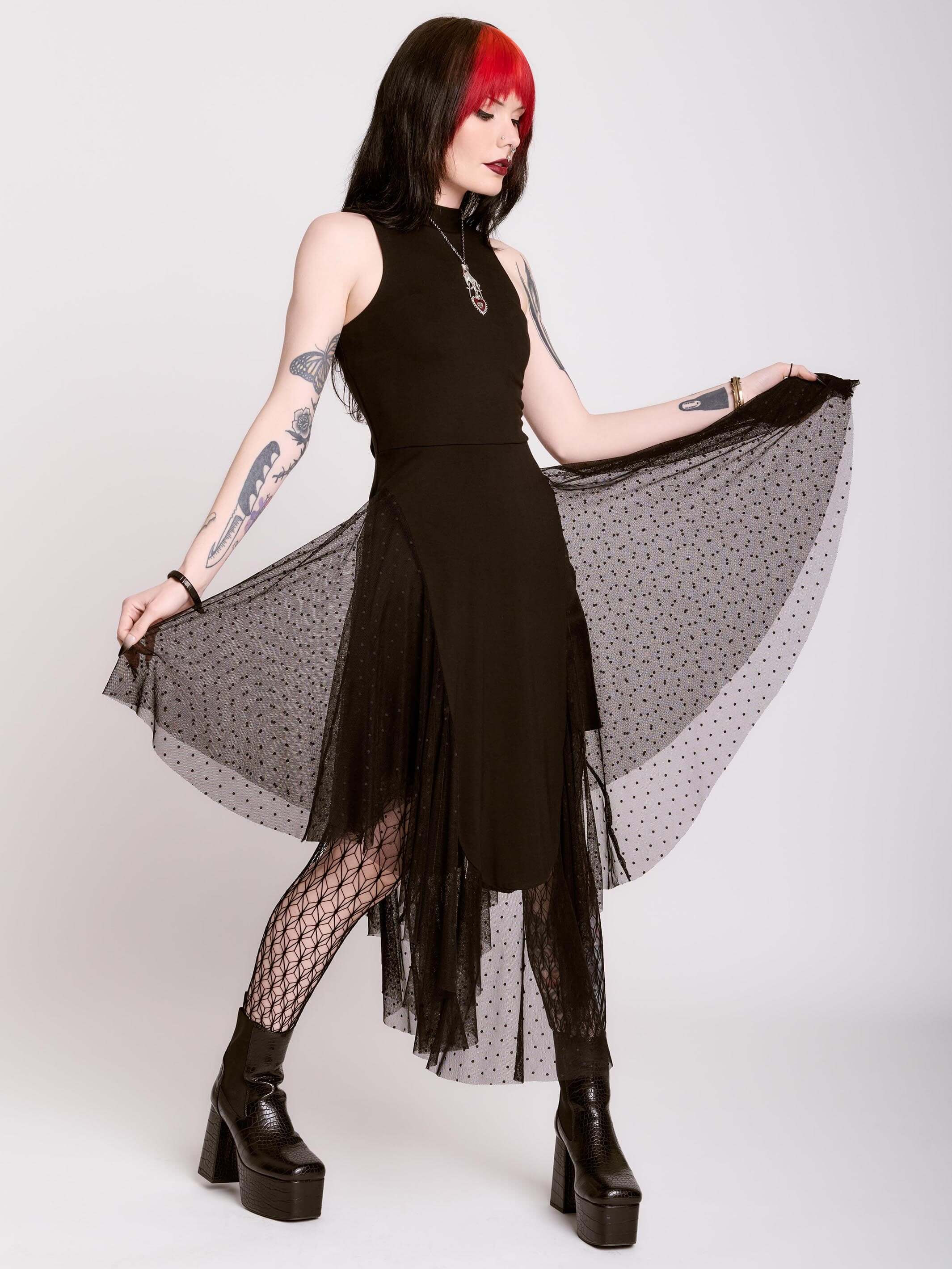 dark west dress