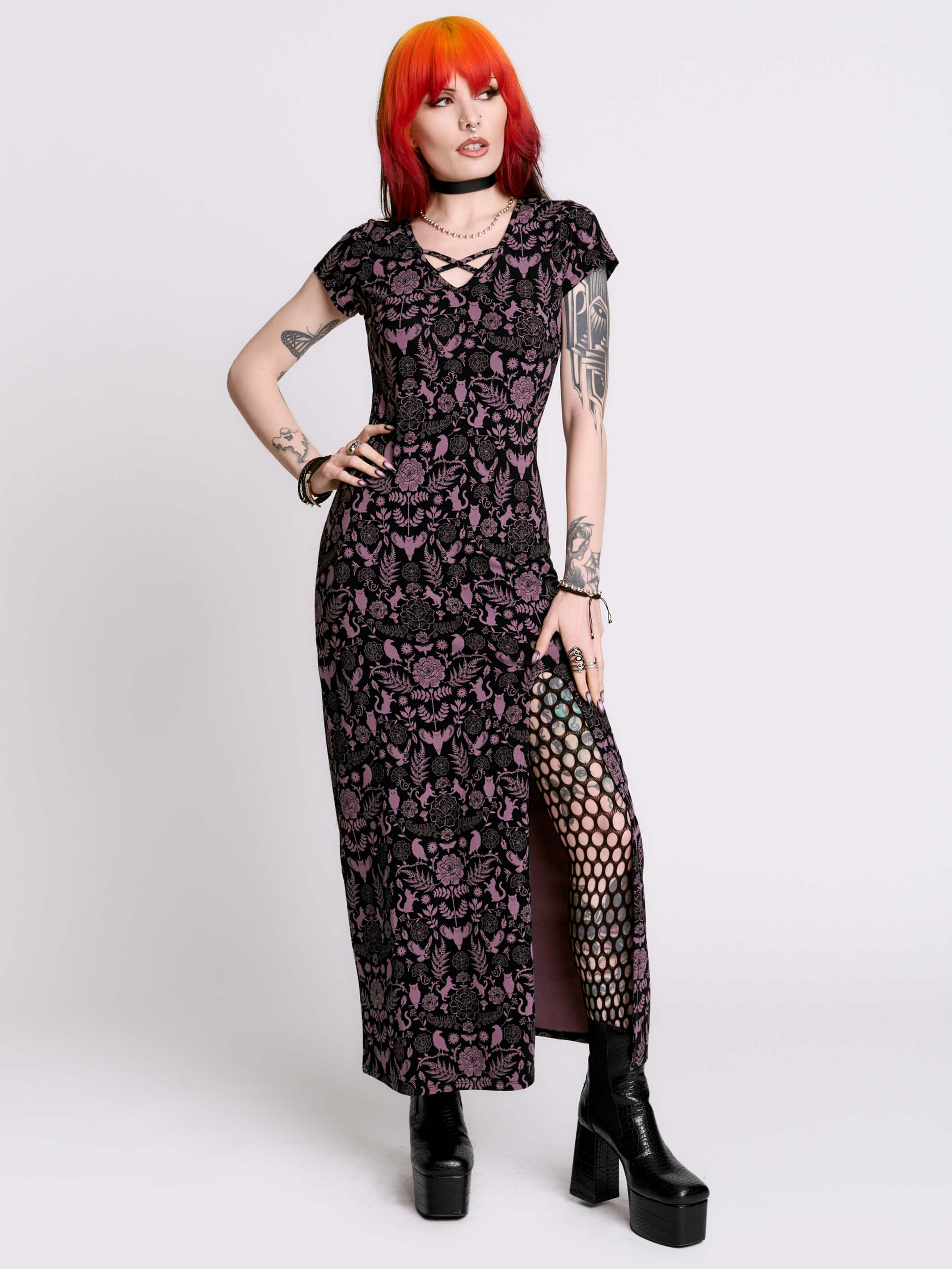 FOLKLORE MAXI DRESS