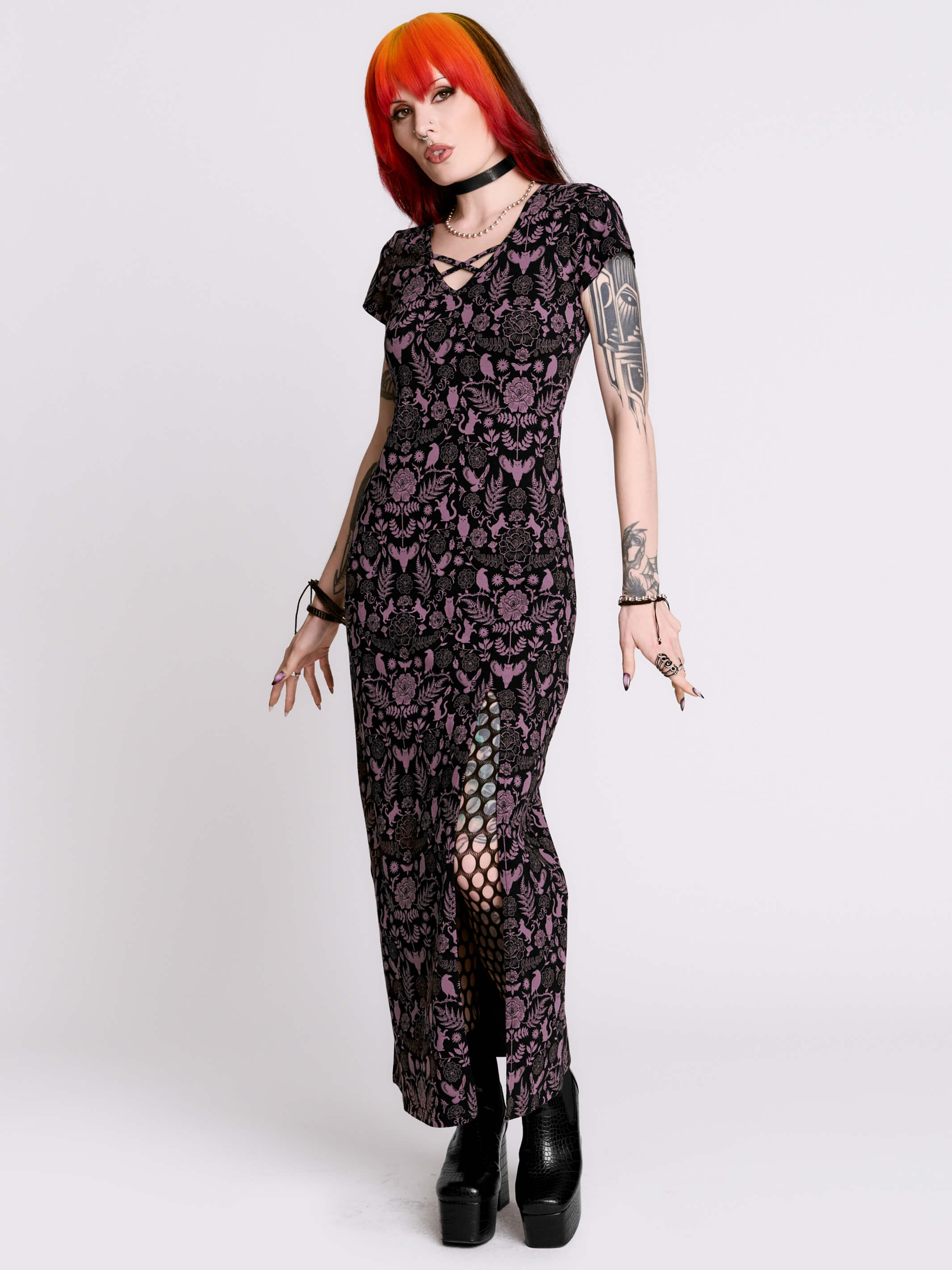 FOLKLORE MAXI DRESS