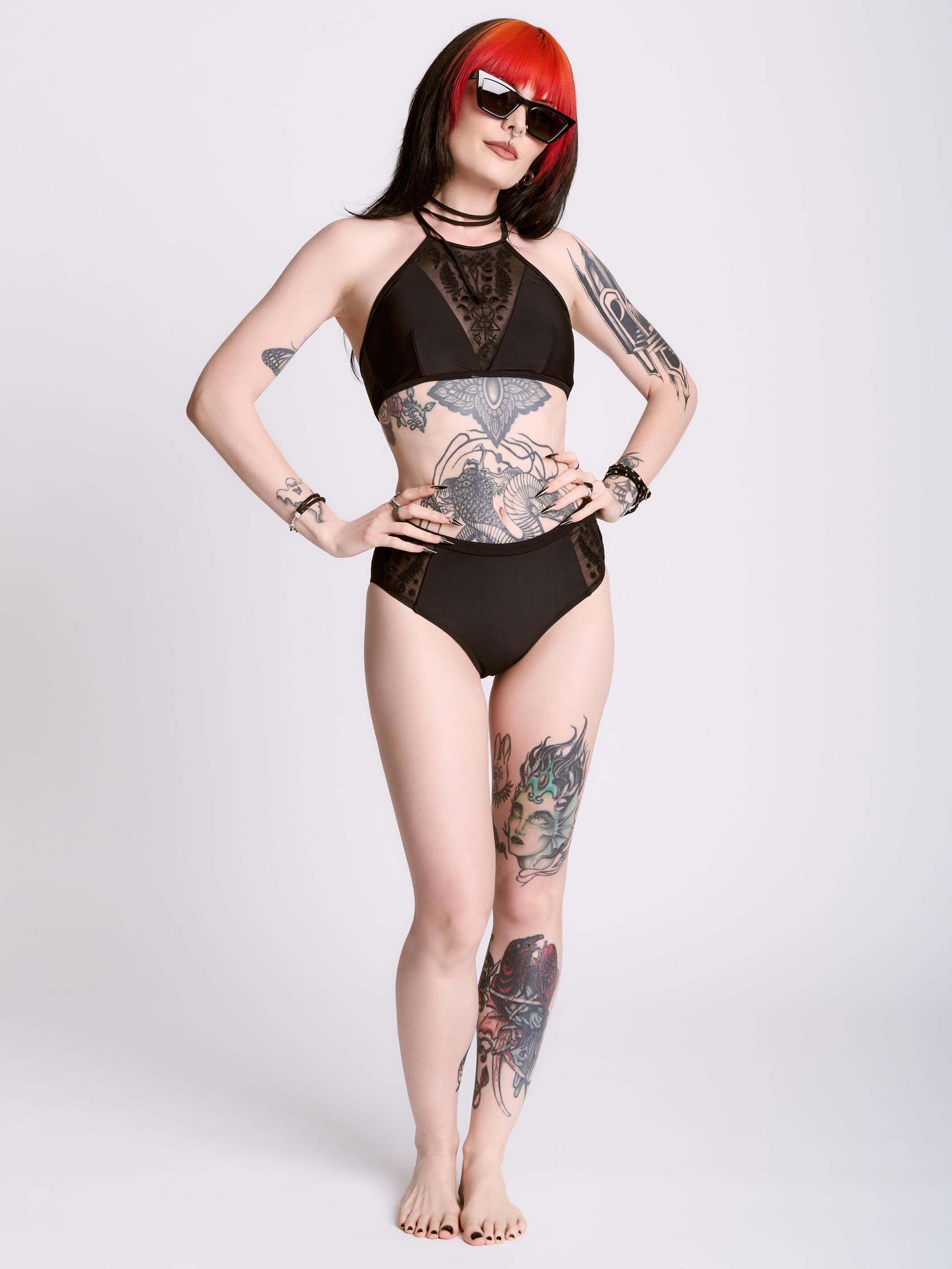 Fern Relics Swim Top