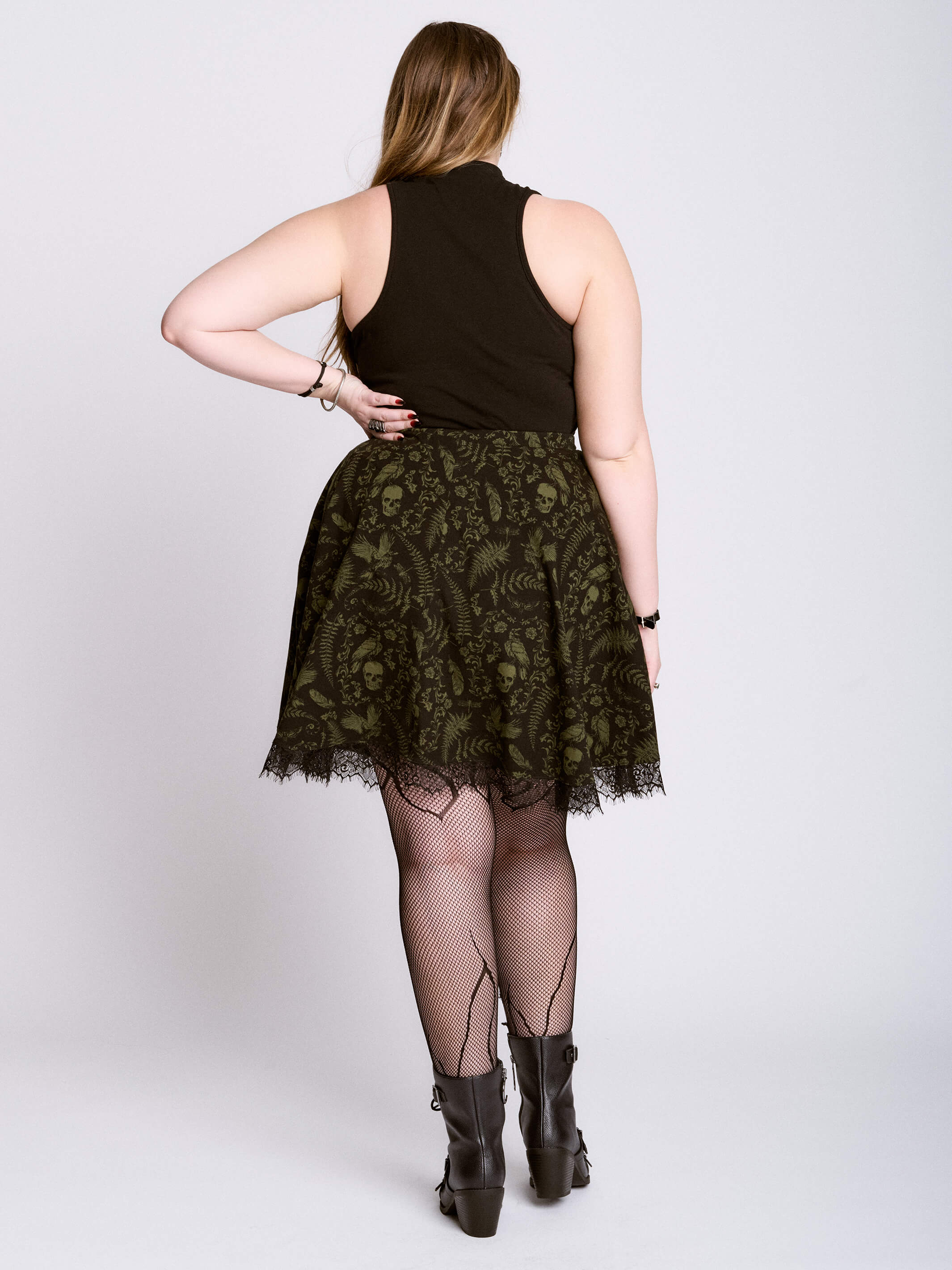 GILDED AGE SKATER SKIRT