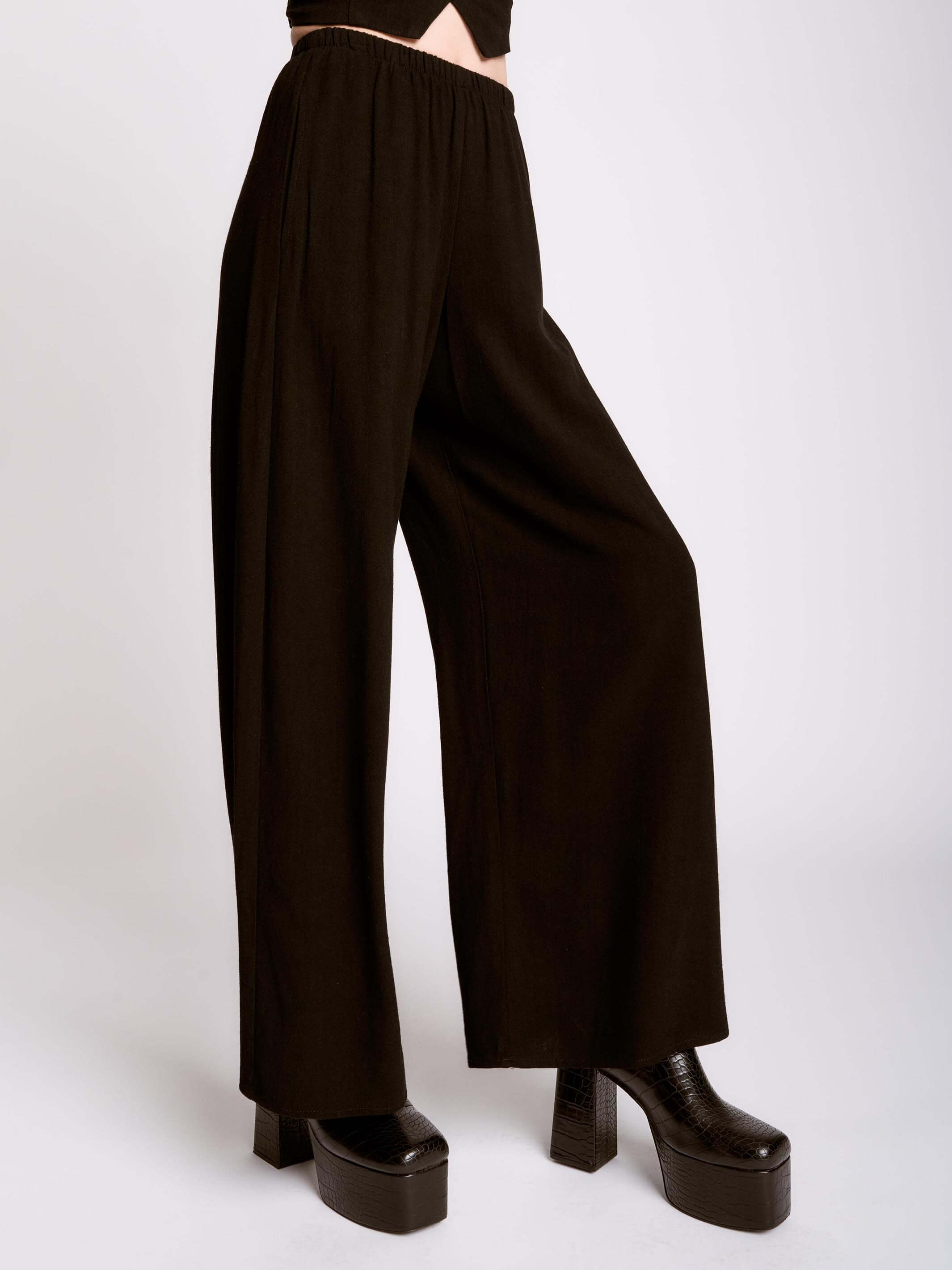 LINEN PALAZZO PANT