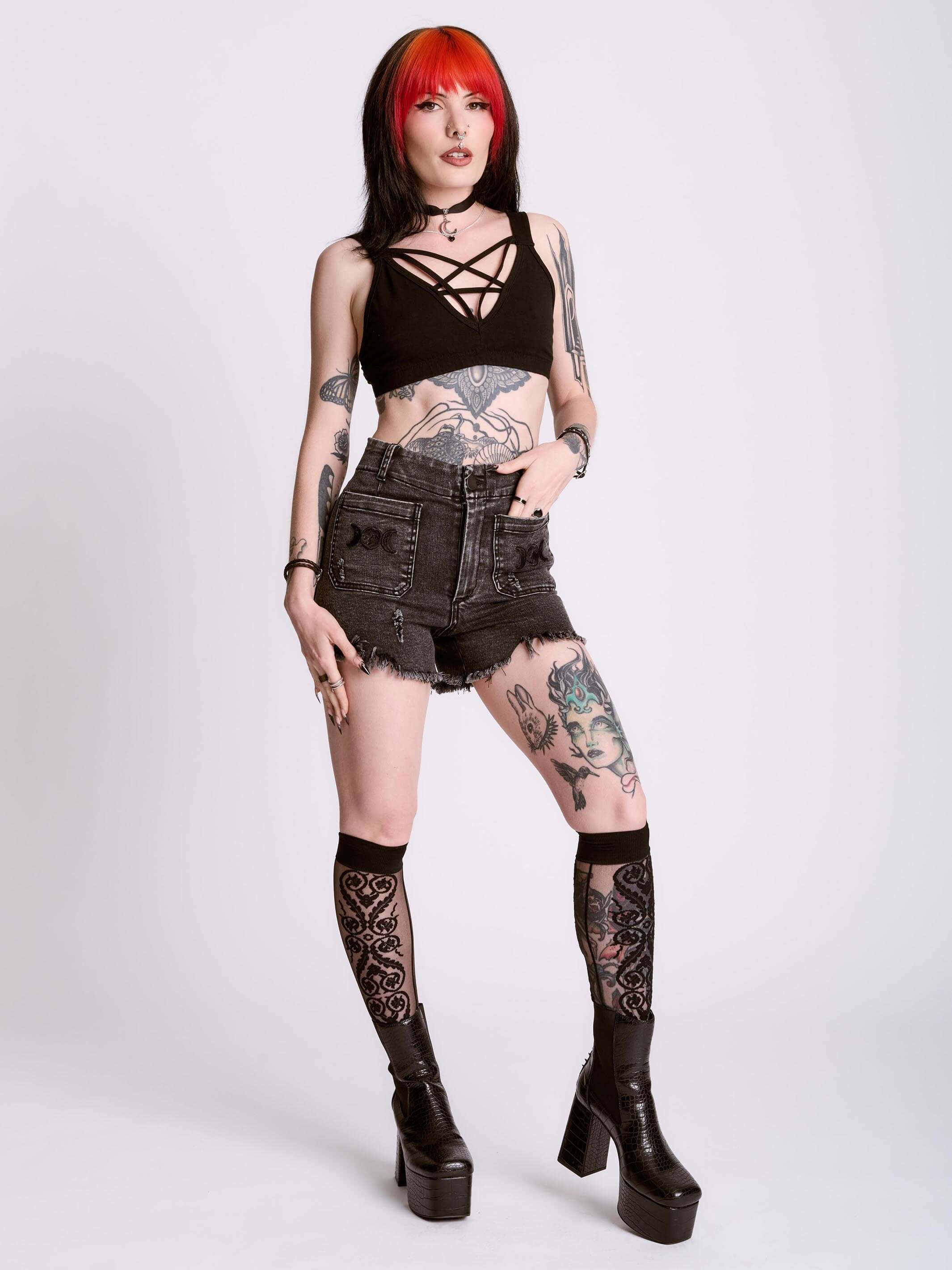 mineral washed short