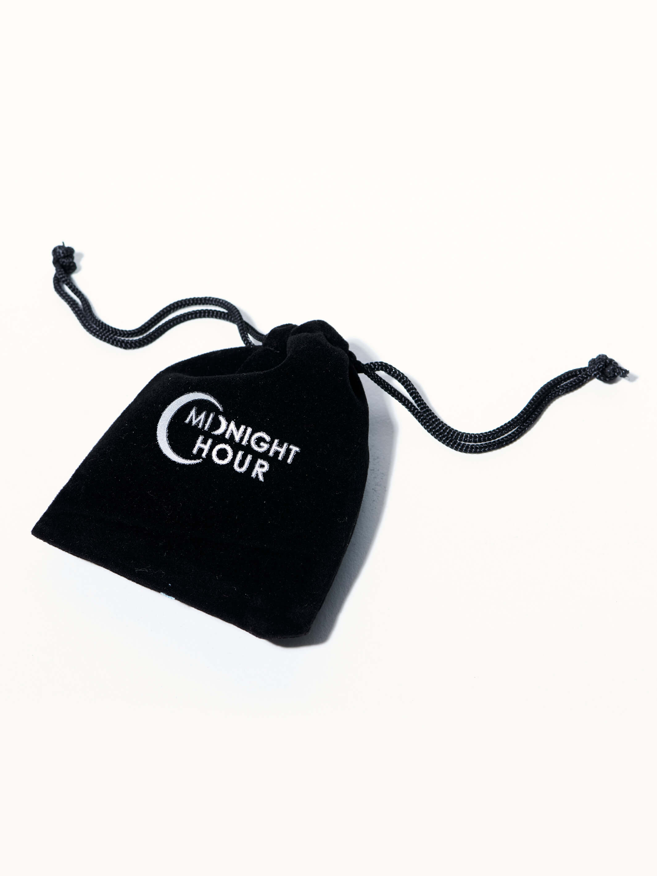 velvet branded jewelry bag