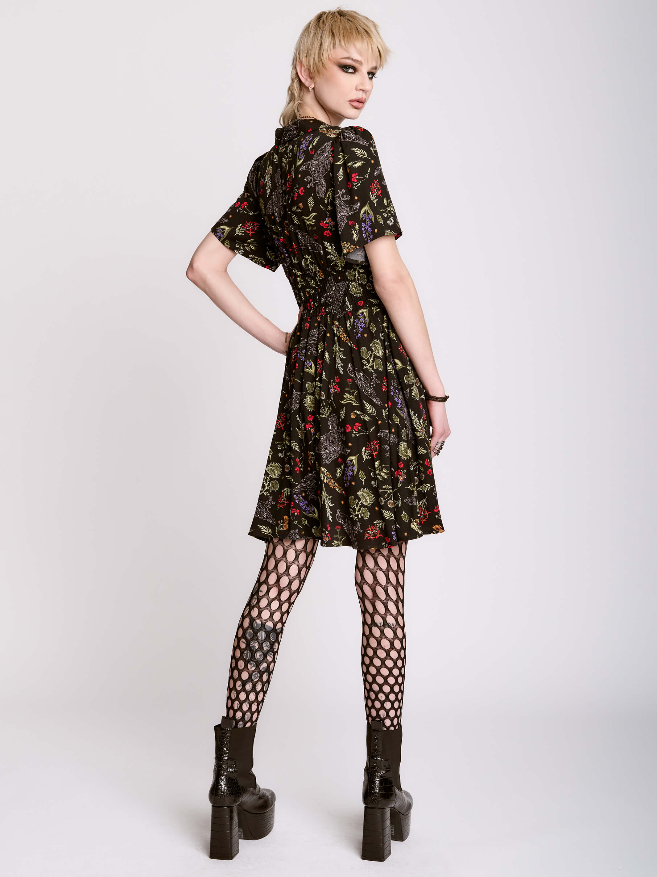 Raven's Garden shirt dress