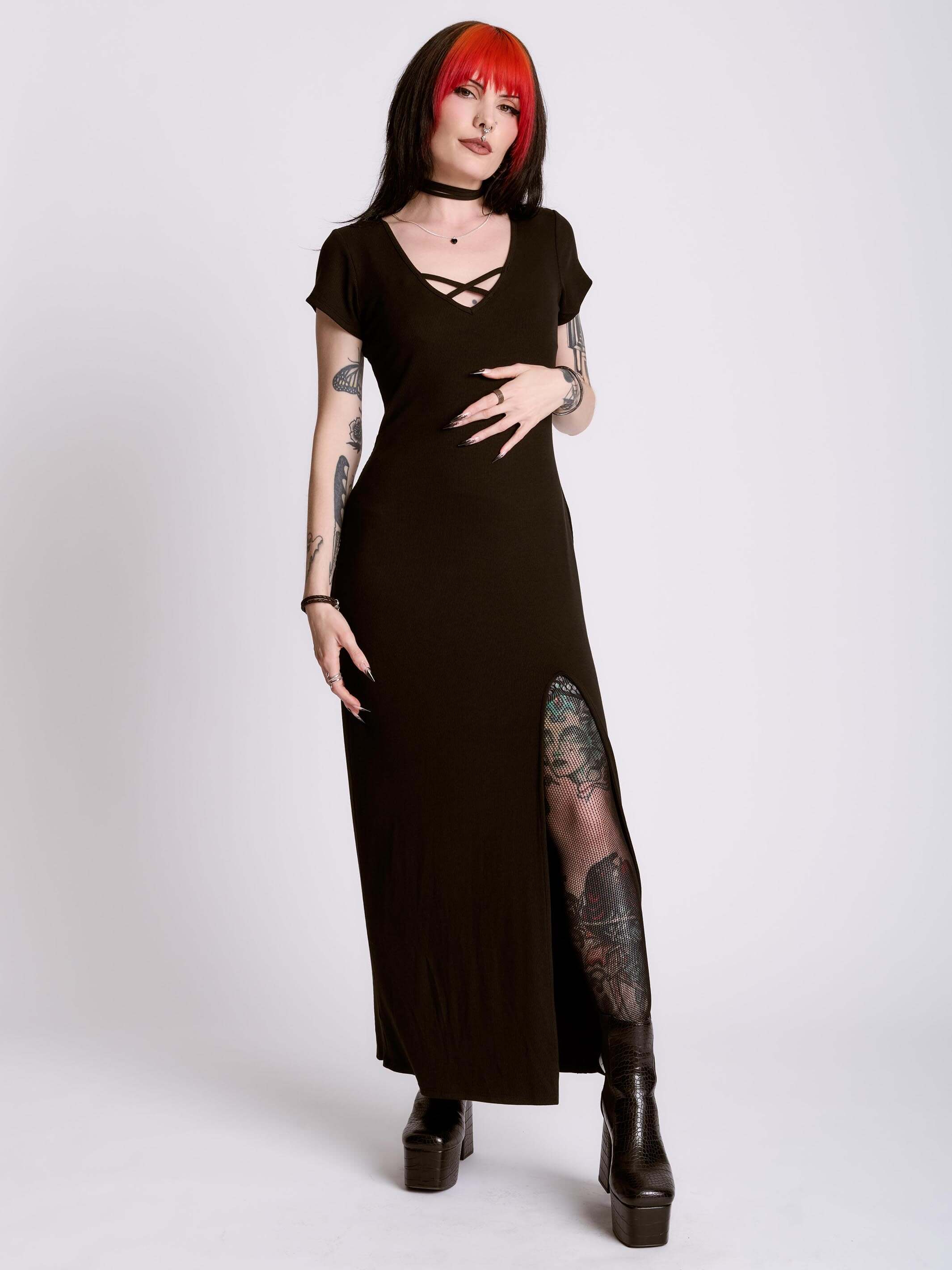 SIGIL MOTH MAXI DRESS