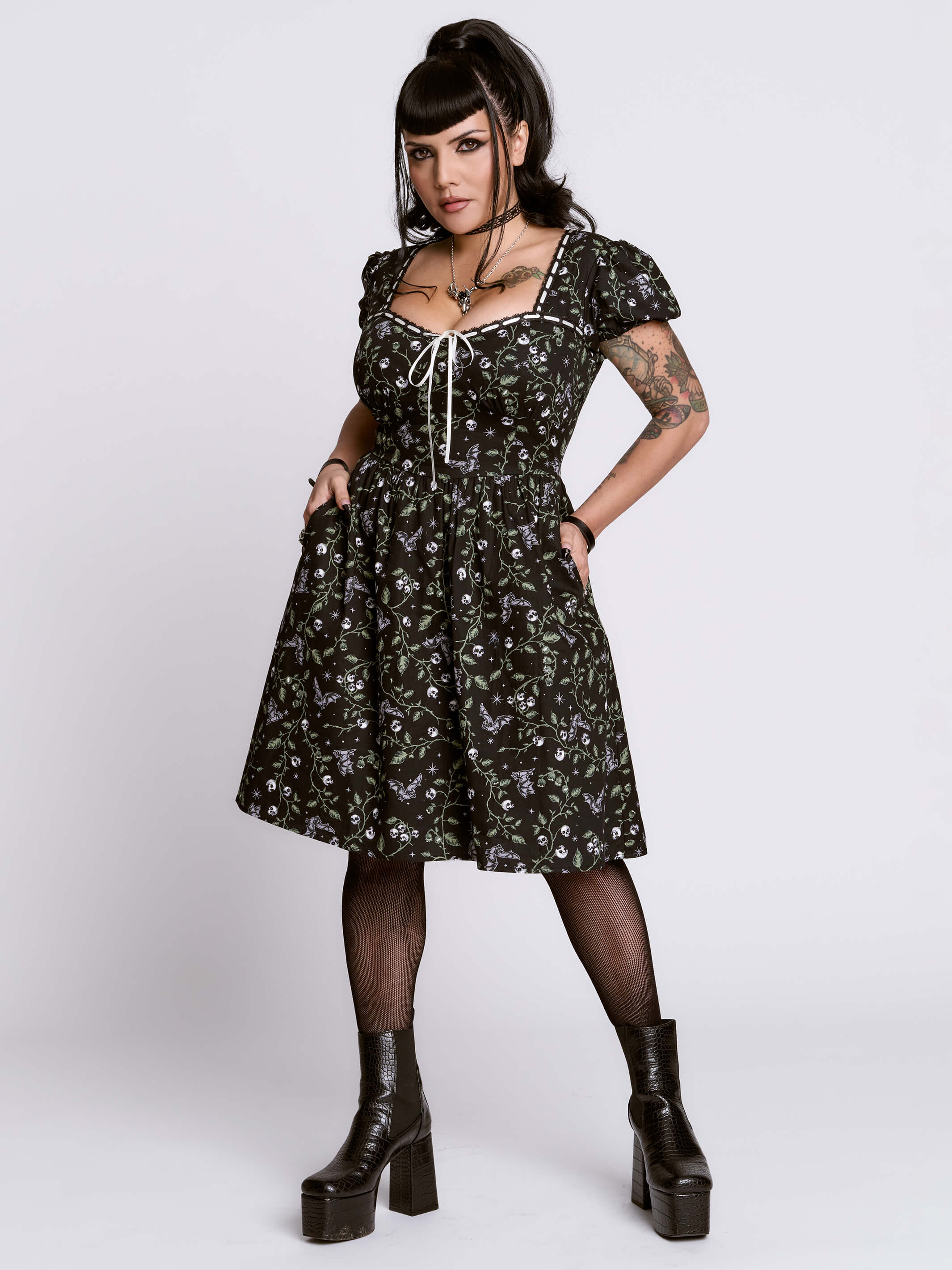 Skull Ivy Maiden dress