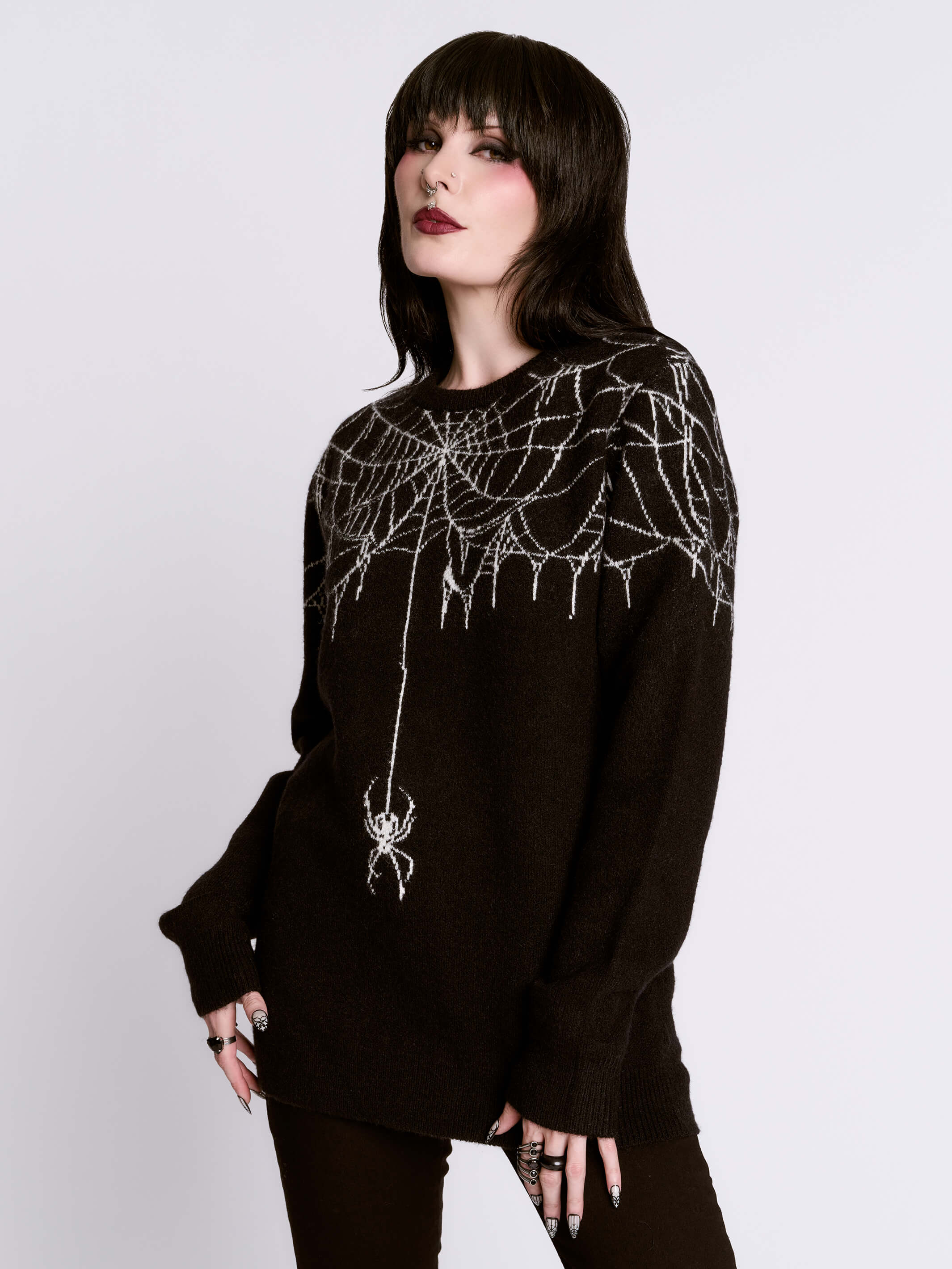 Spider and Web Sweater