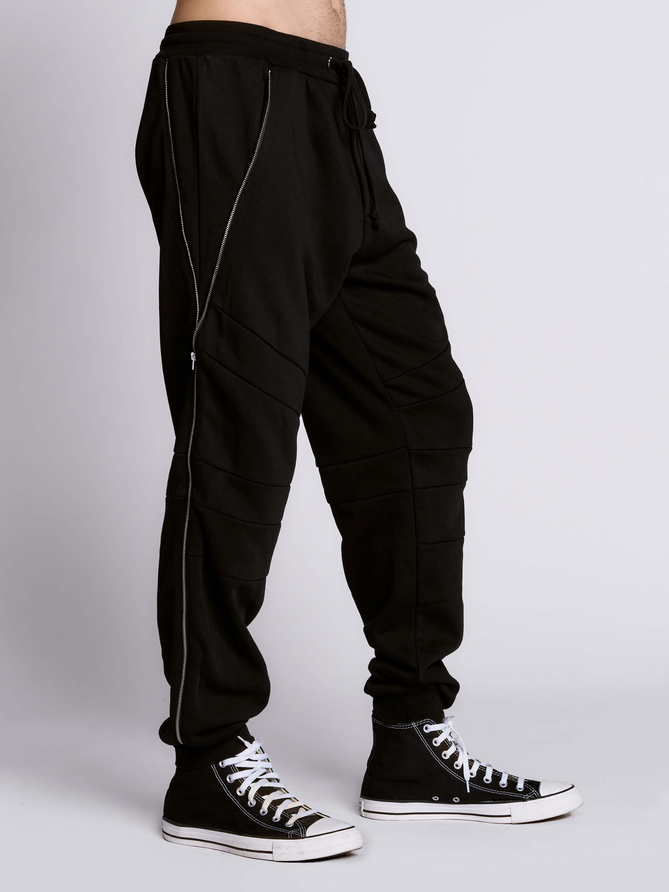 zipper jogger