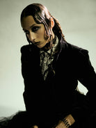 Edward Gorey victorian velvet jacket