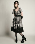 Edward Gorey Vampire dress