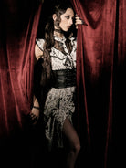 Edward Gorey Victorian dress