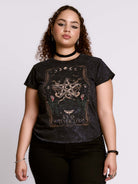 ACE OF PENTACLE MINERAL WASH BABY TEE