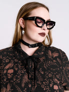 ANTIQUE SKULL BLOUSE