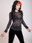 Bat Lace Top