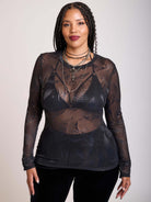 Bat Lace Top