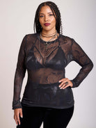 Bat Lace Top