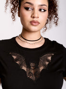 BAT APPLIQUE T-SHIRT