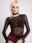 Bat Lace Top