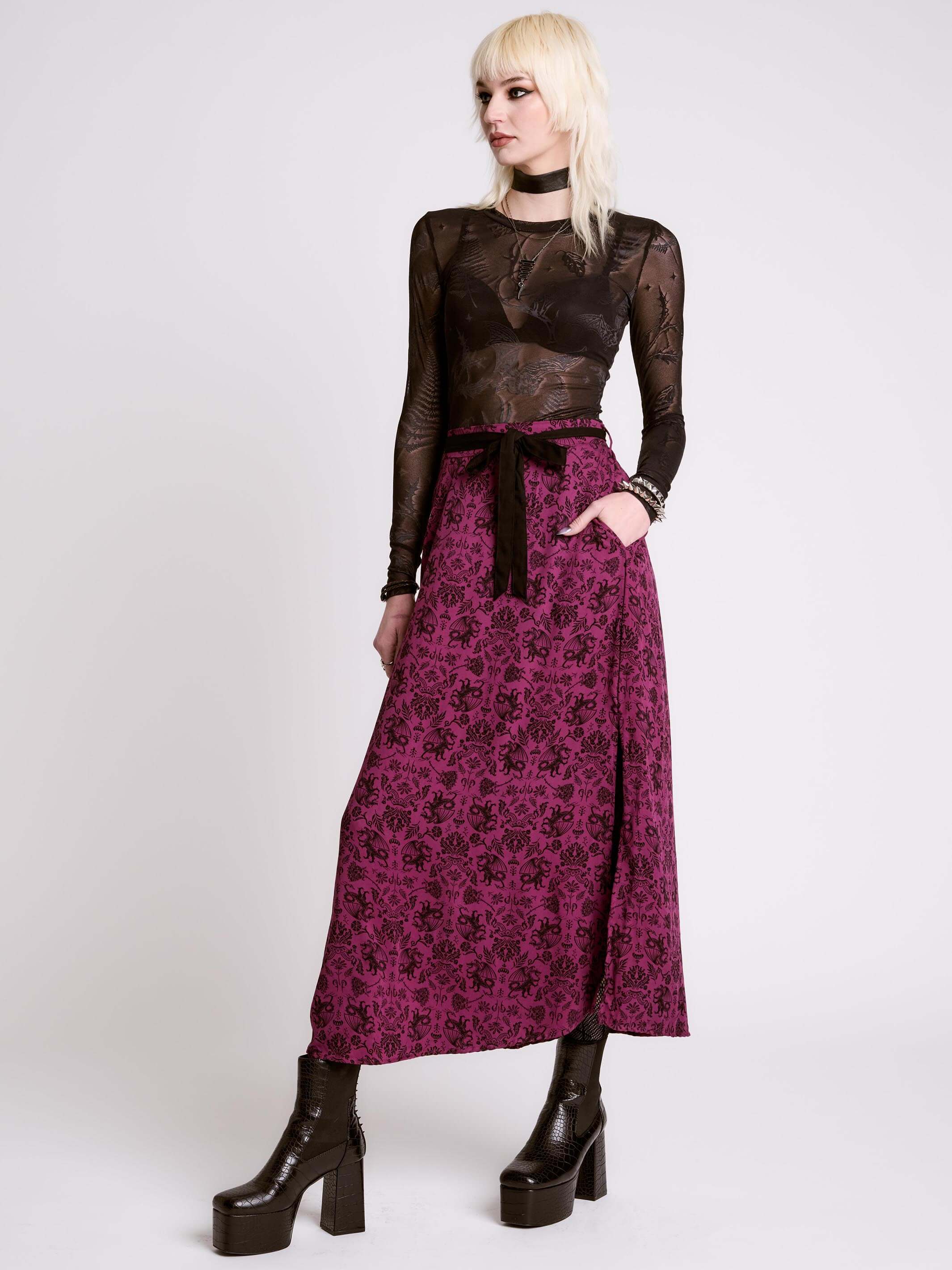 Griffin Midi Skirt