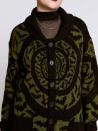 BAT SPIRAL CARDIGAN