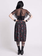 Bats Roost Midi Skirt