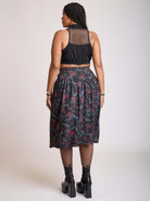 Bat's Roost Midi Skirt