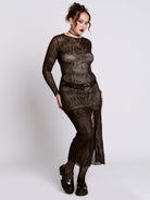 BAT Mesh MAXI DRESS