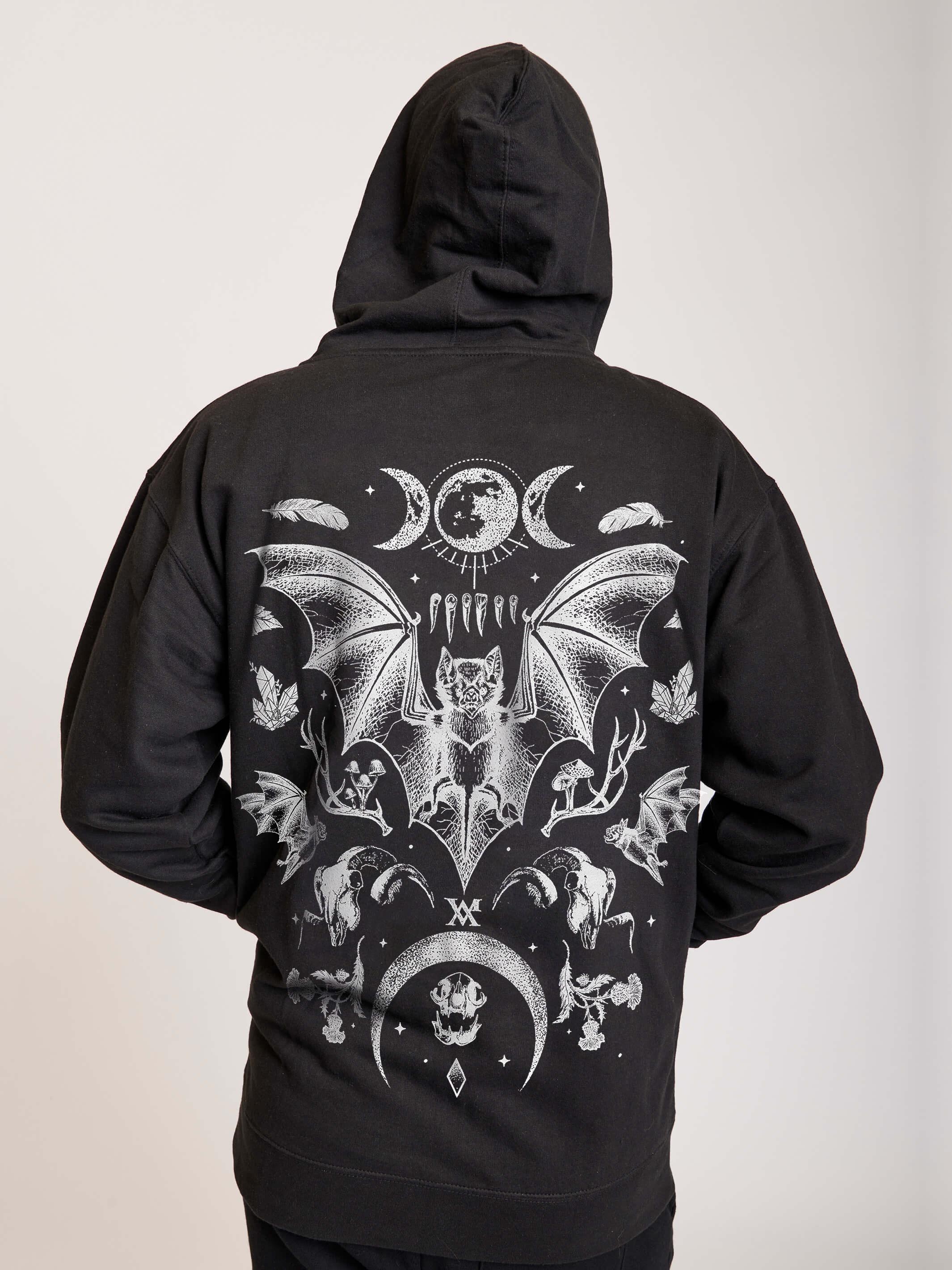 Bats in the Belfry Zip Up Hoodie