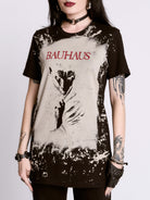 BAUHAUS SPLATTER BLEACH SHIRT