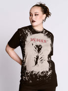 BAUHAUS SPLATTER BLEACH SHIRT