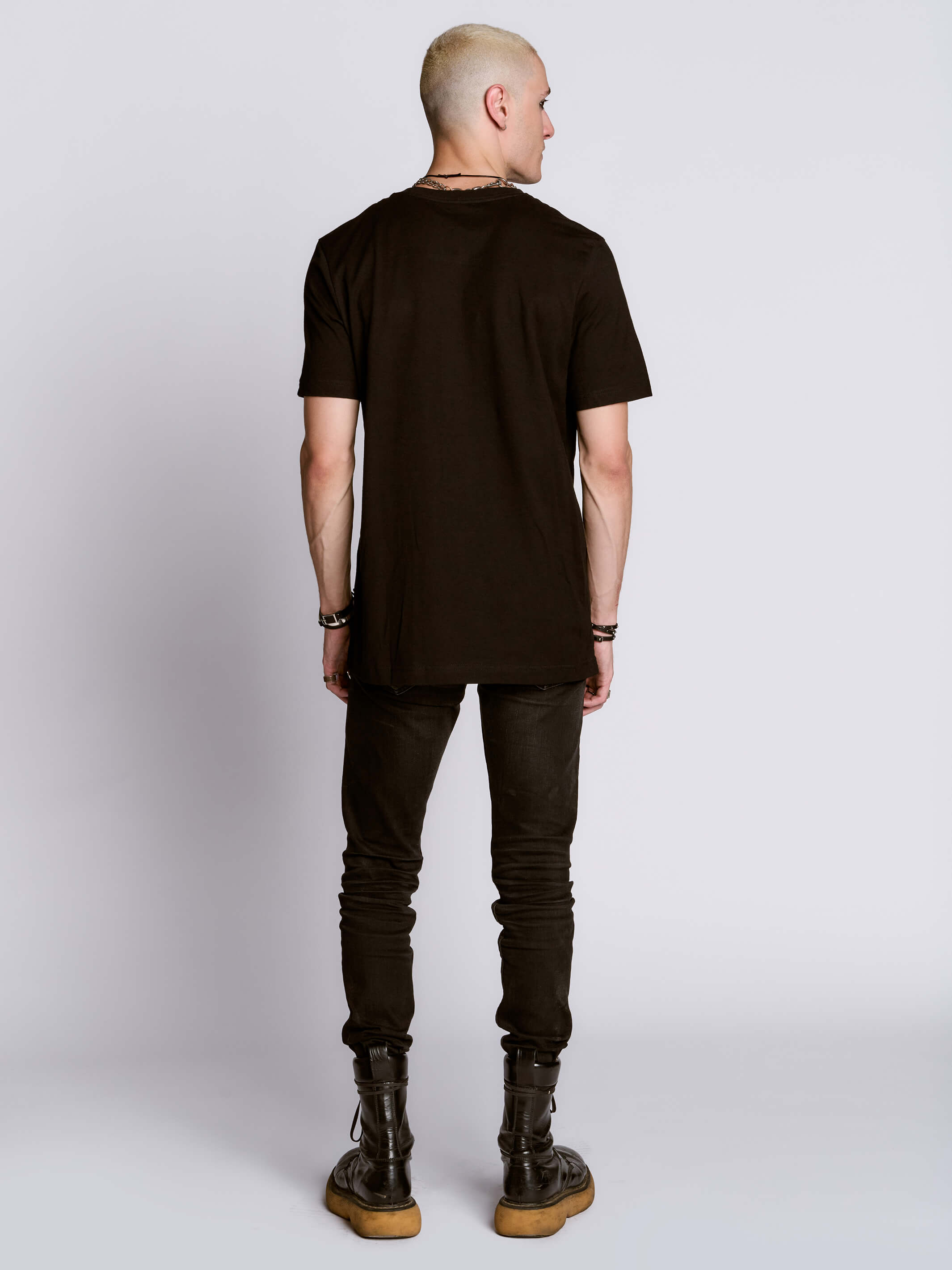 BAUHAUS SPLATTER BLEACH SHIRT