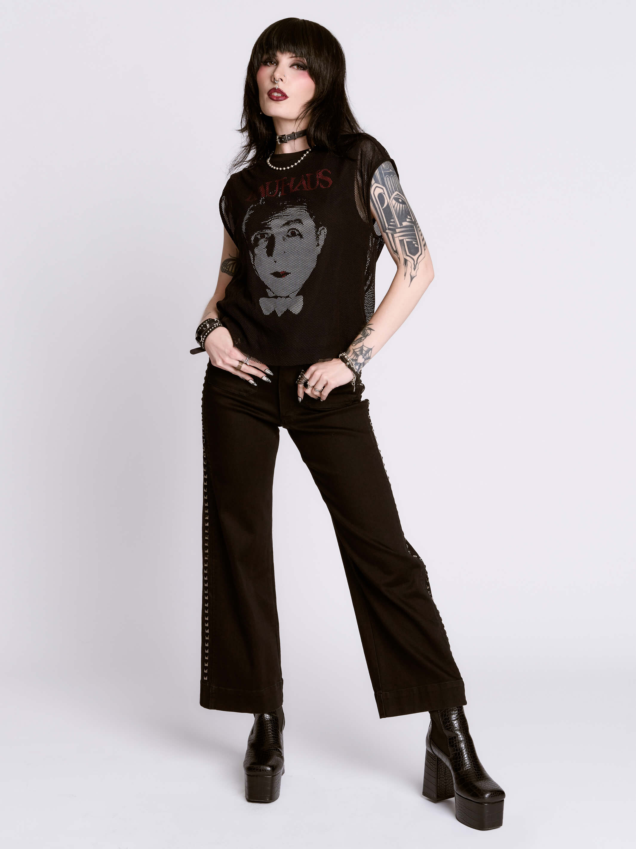 BAUHAUS MESH COVERED SHIRT