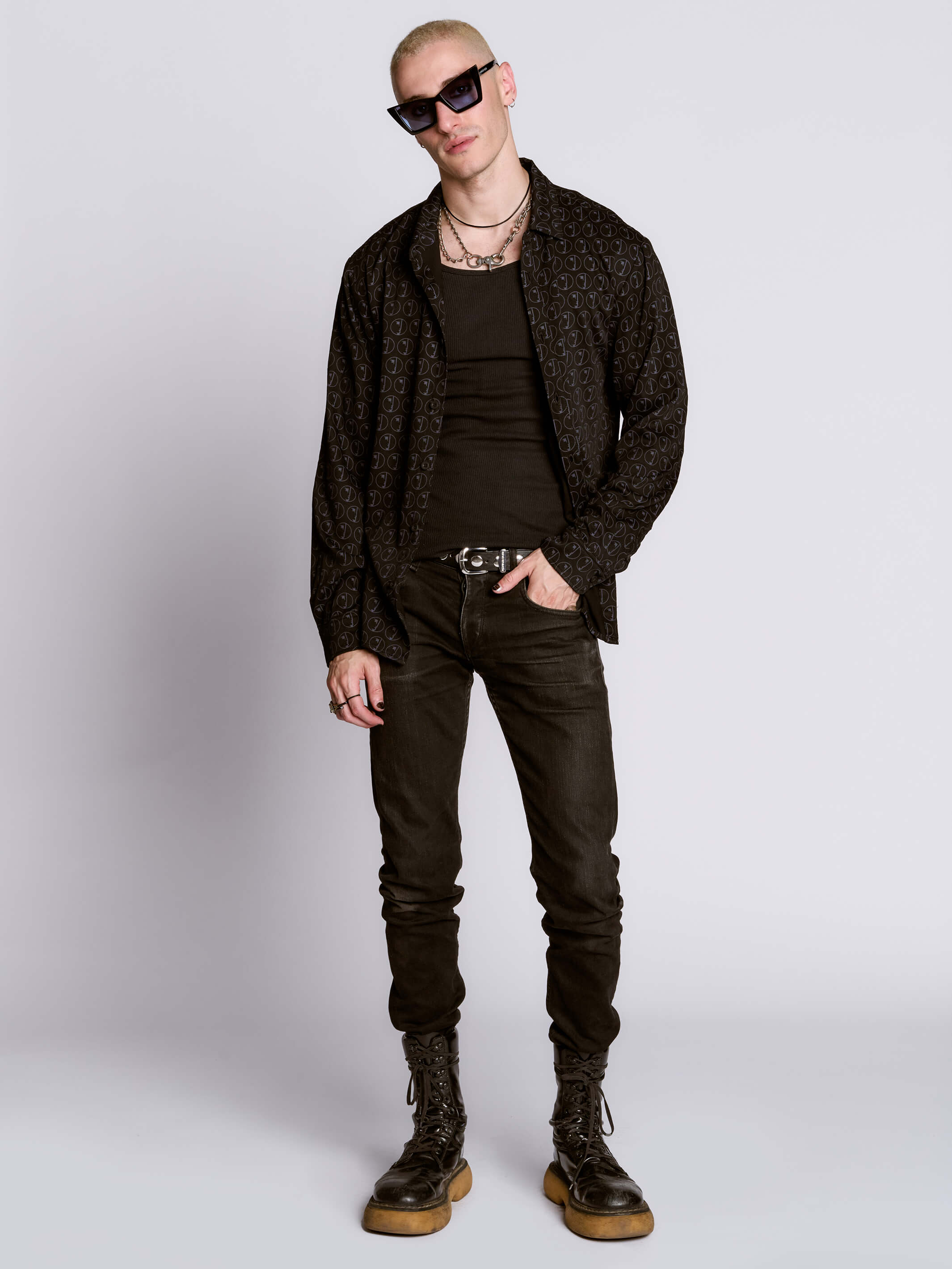 BAUHAUS MENS LONG SLEEVE SHIRT