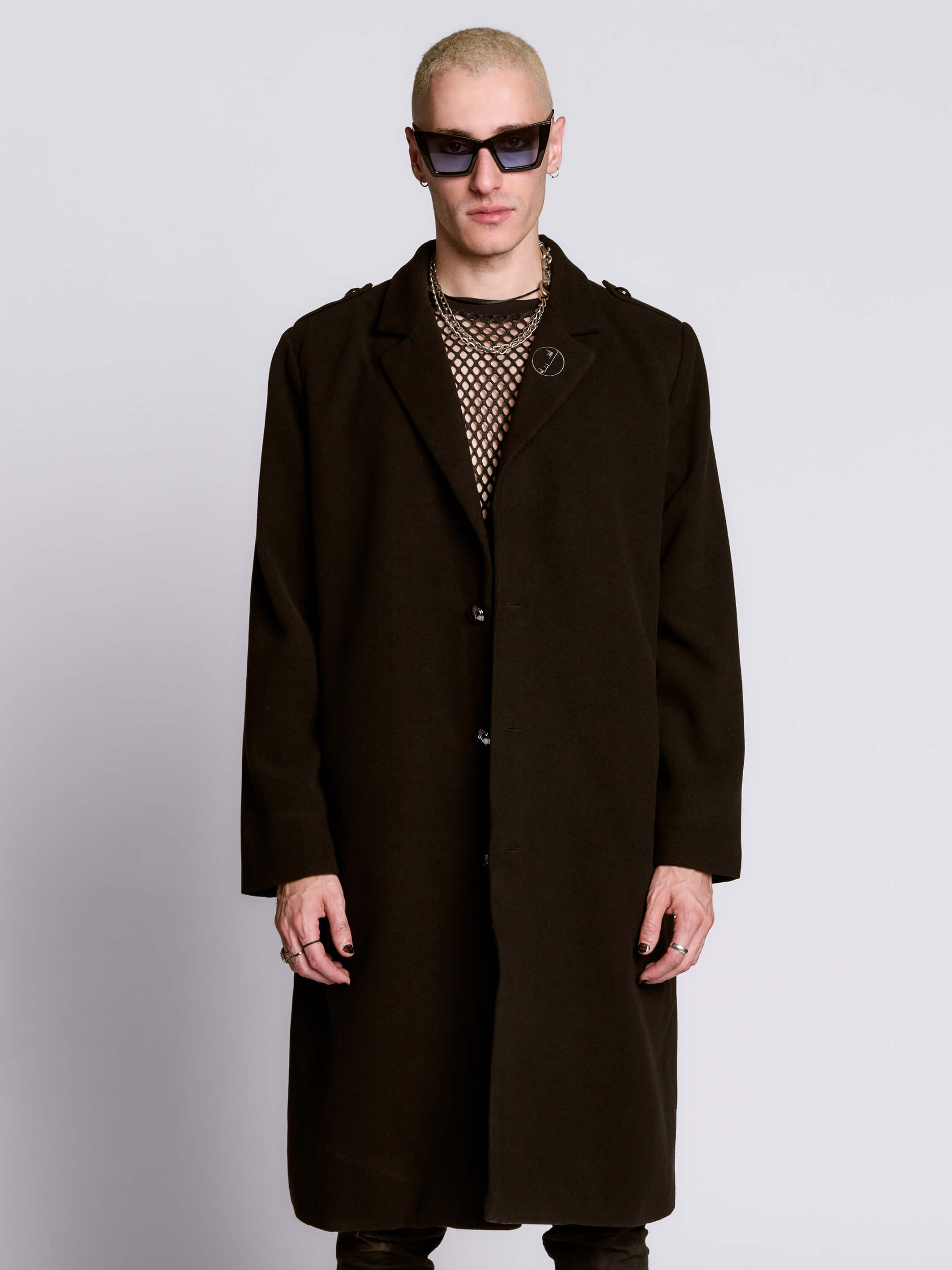 BAUHAUS MENS WOOL COAT