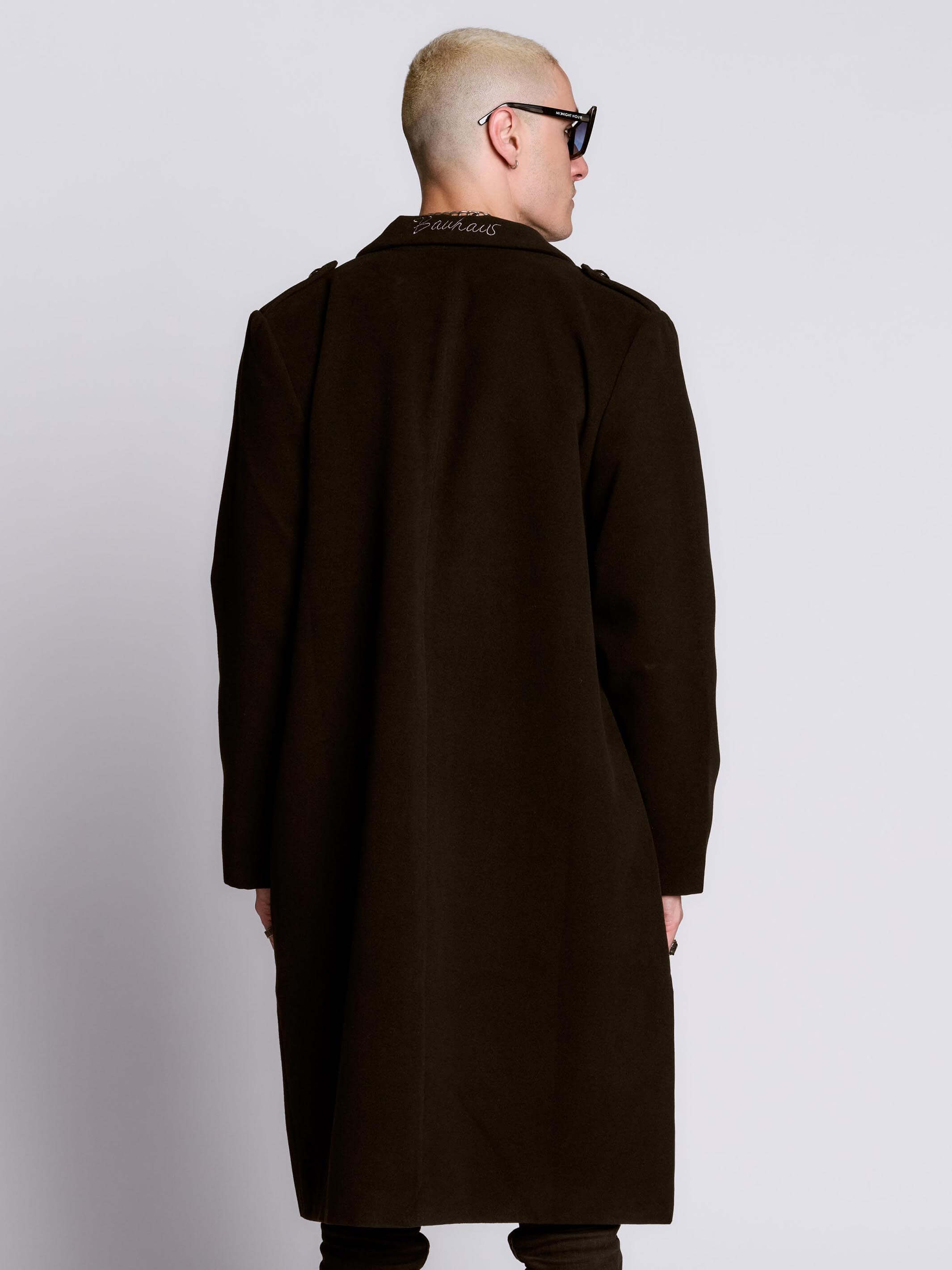 BAUHAUS MENS WOOL COAT
