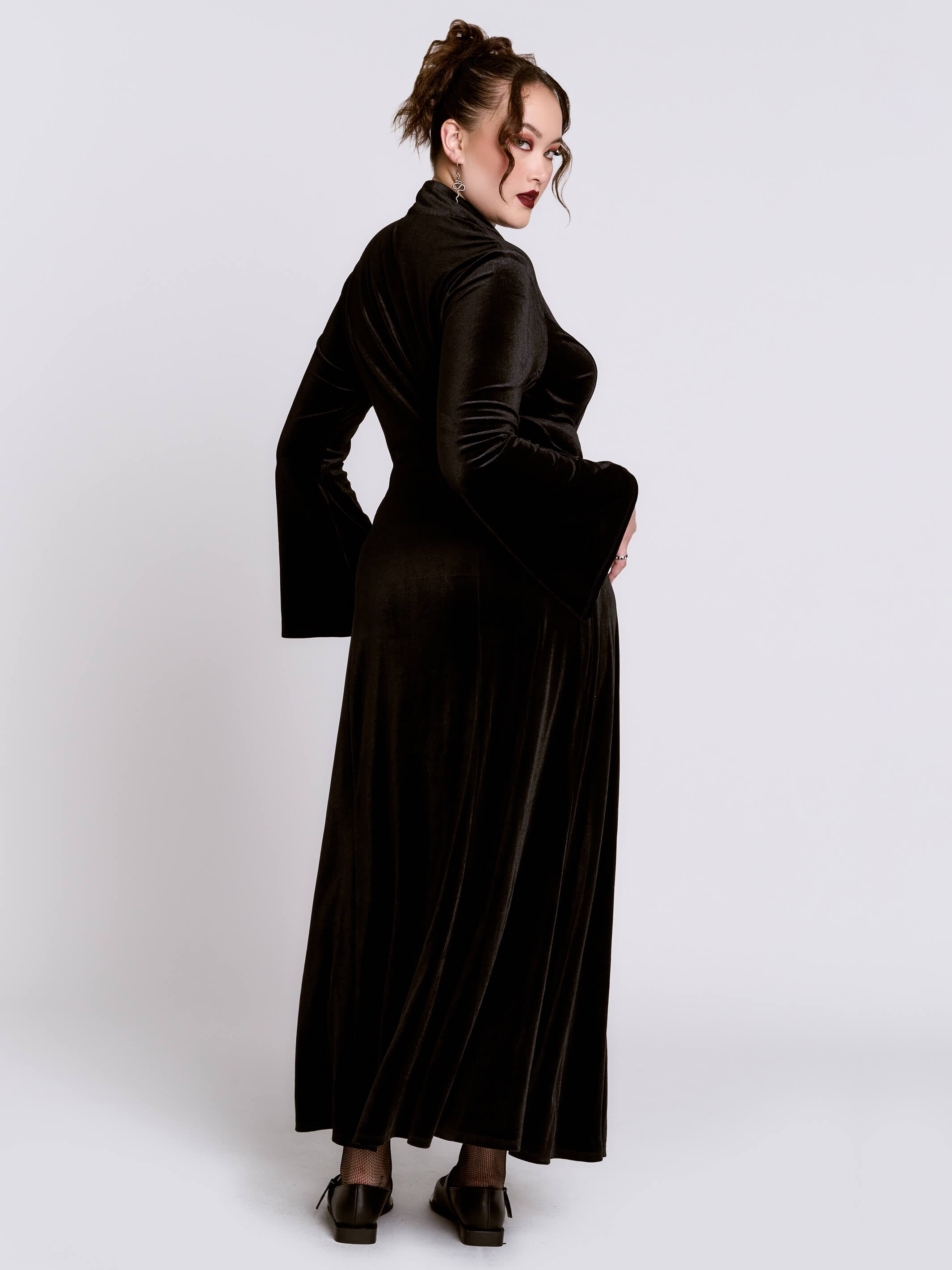 Black Lodge velvet dress