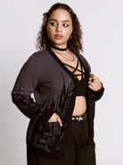 Cathedral print cardigan