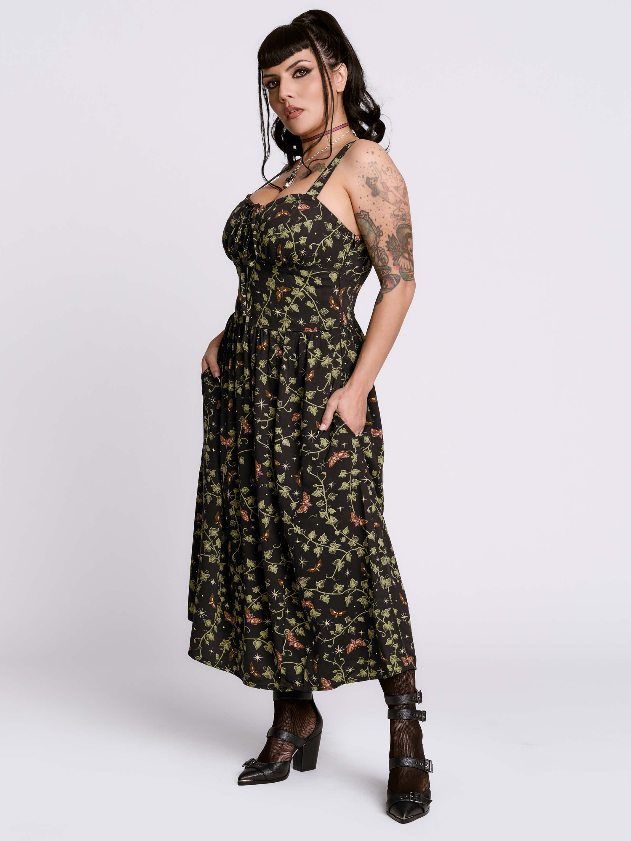 Creeping Ivy Sundress