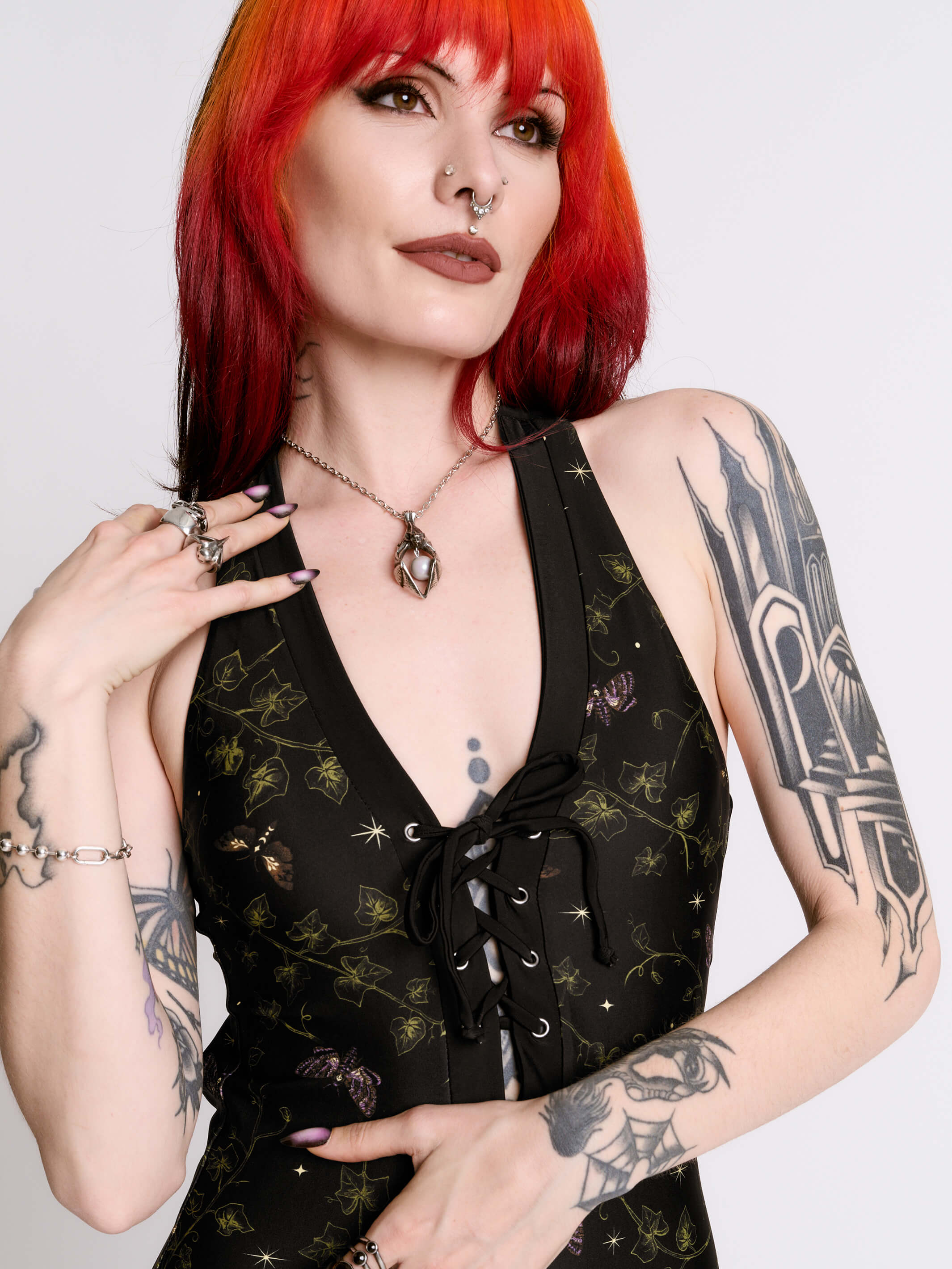 CREEPING IVY SWIMSUIT