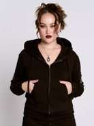 Cropped Forest Witch Hoodie