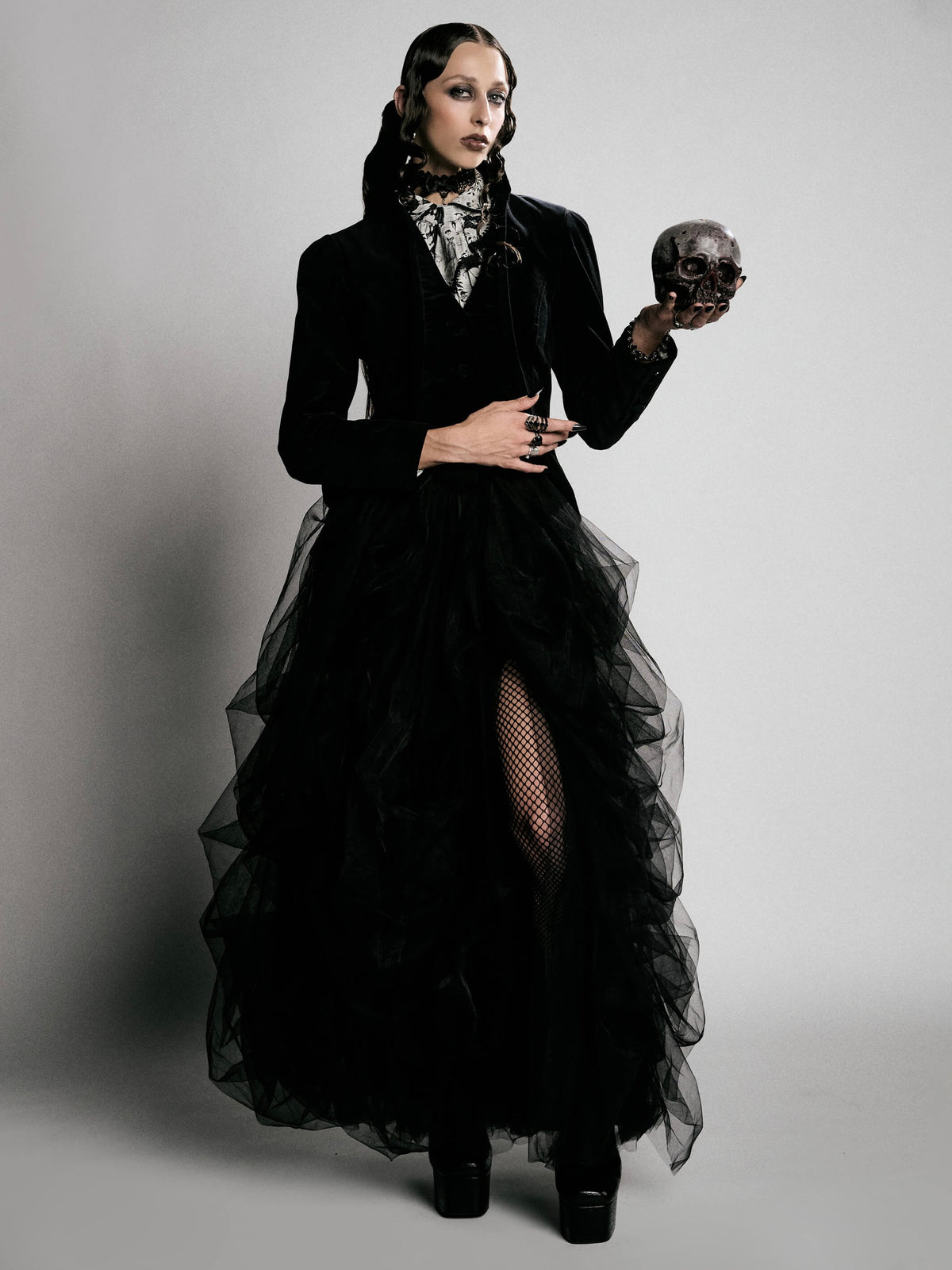 Victorian tulle skirt