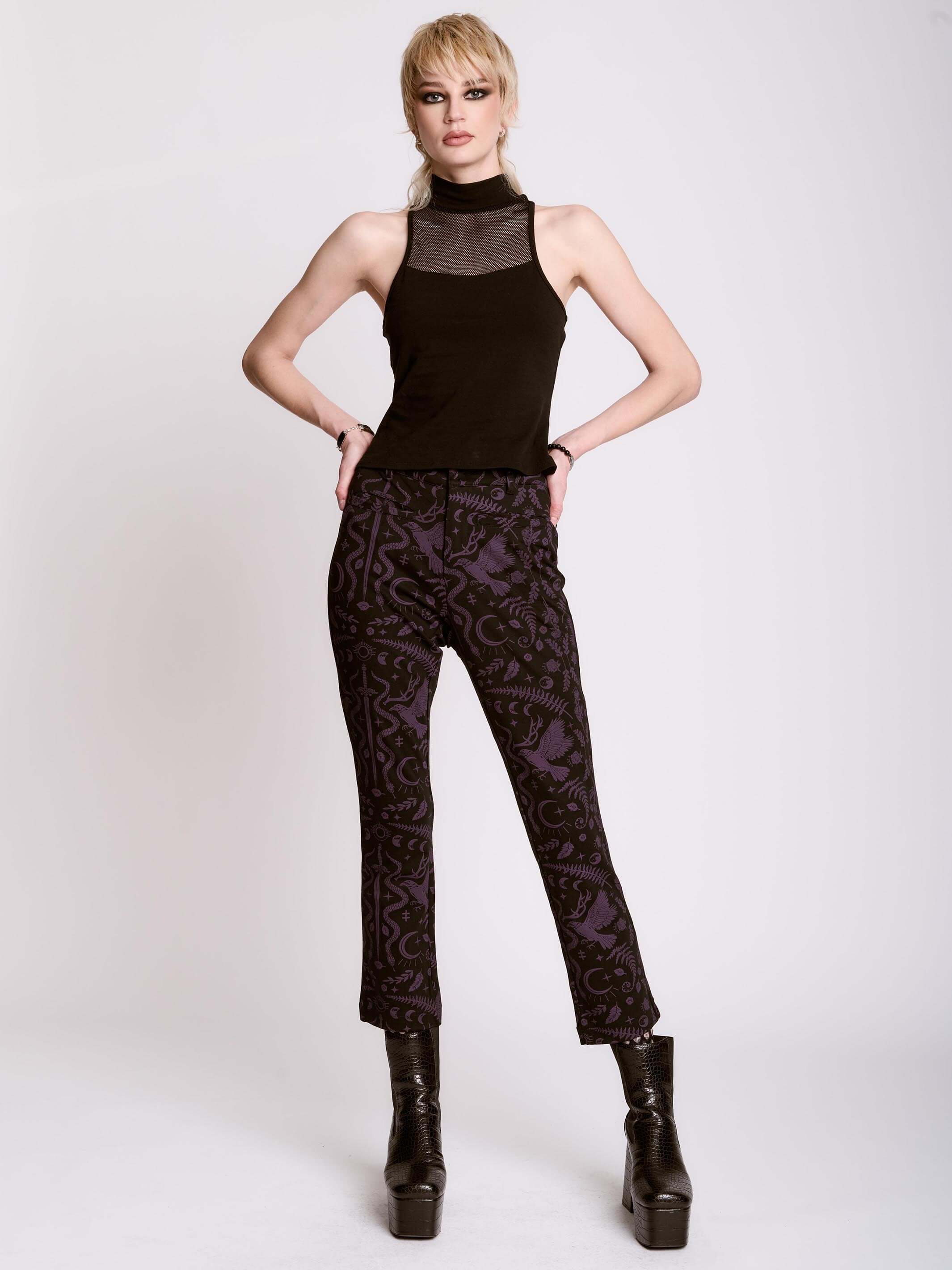 Dark Ages Ponte Trouser