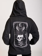 Death tarot zip up unisex hoodie