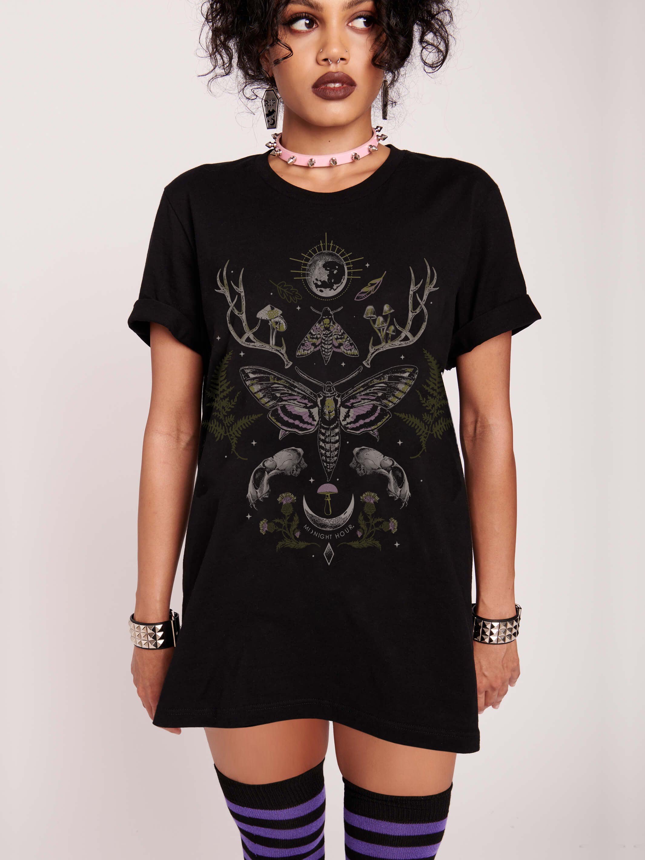 Colorful Forest Witch T-shirt