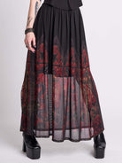 DRAGON'S HOUSE MAXI SKIRT