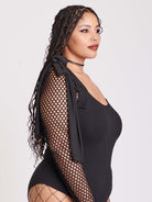 LONG SLEEVE FISHNET BODYSUIT