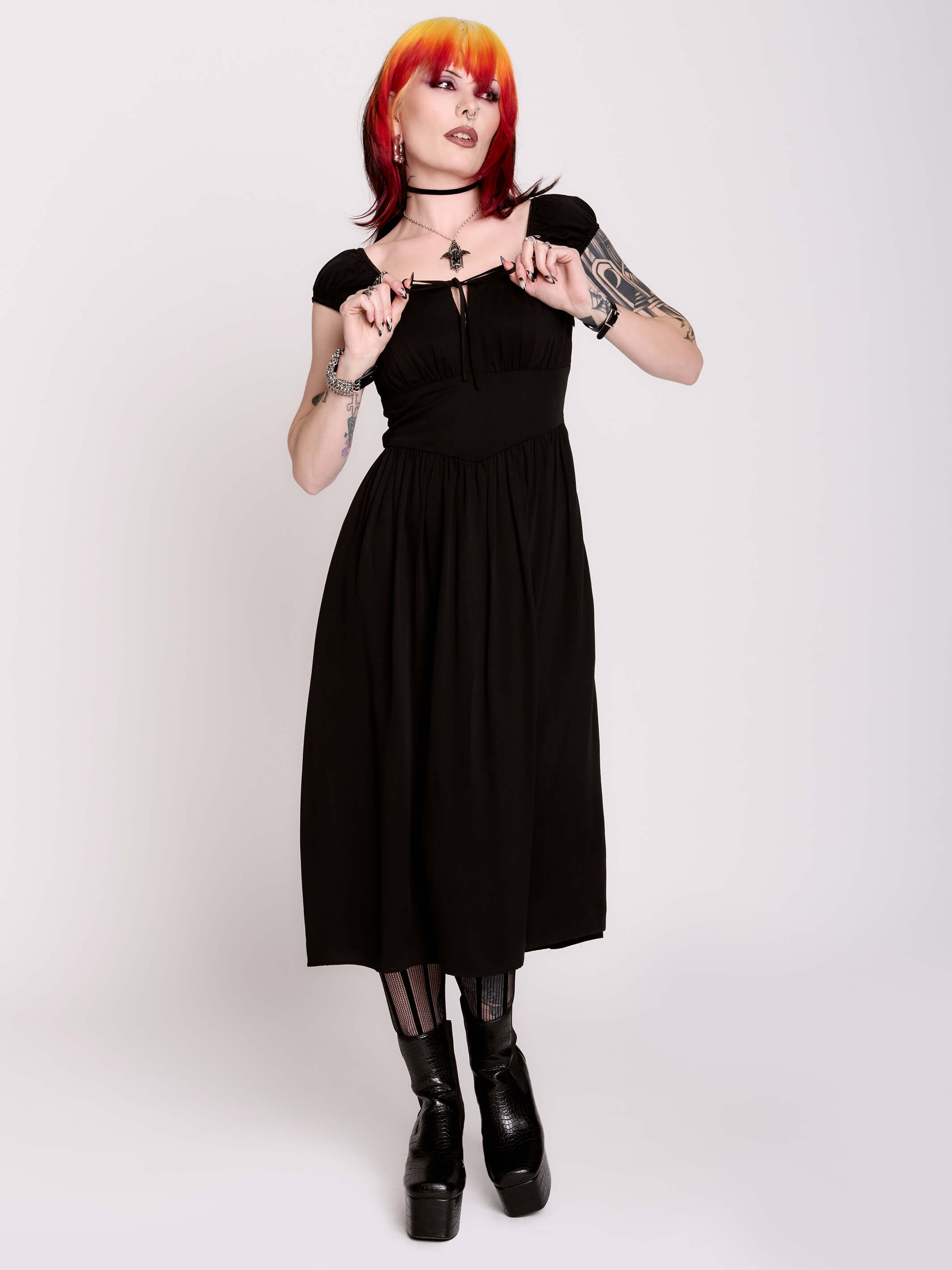 FAIR MAIDEN MIDI DRESS