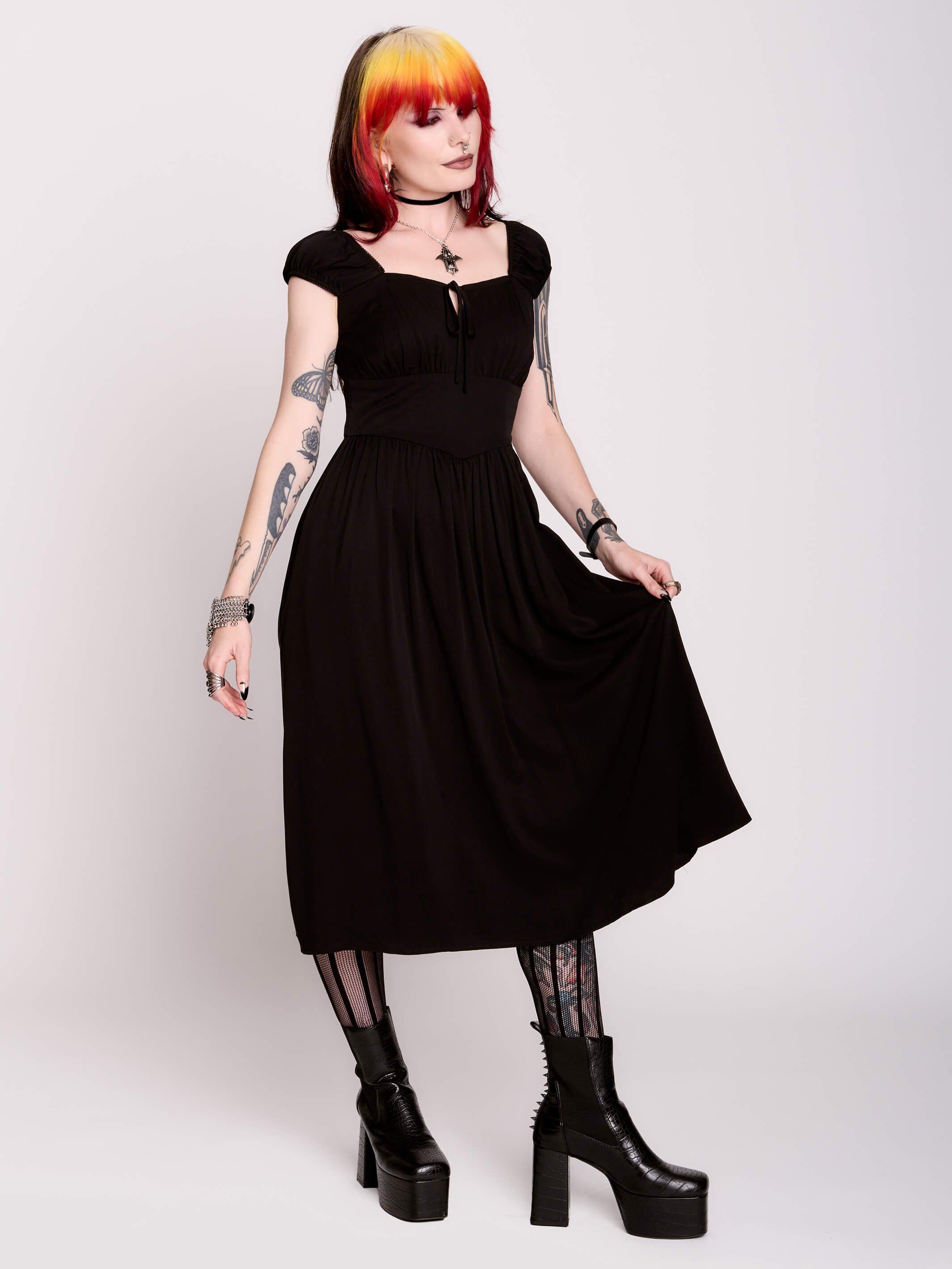 FAIR MAIDEN MIDI DRESS